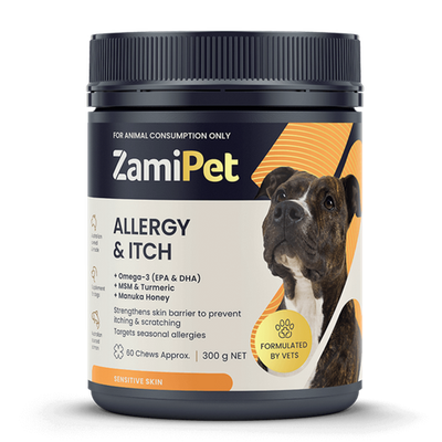 ZamiPet Allergy &amp; Itch 300g - 60 chews