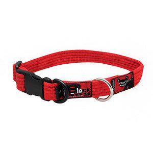 BlackDog Standard Collar - Stainless Steel - Adjustable RED LG