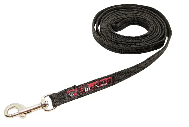 BlackDog Smart Lead - with Stainless Steel Snap Hook. BLACK SM