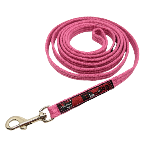 BlackDog Smart Lead - with Stainless Steel Snap Hook. PINK Regular