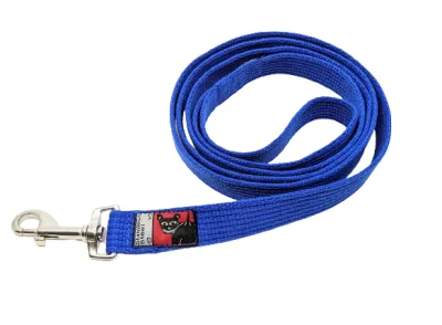 BlackDog Smart Lead - with Stainless Steel Snap Hook. BLUE SM