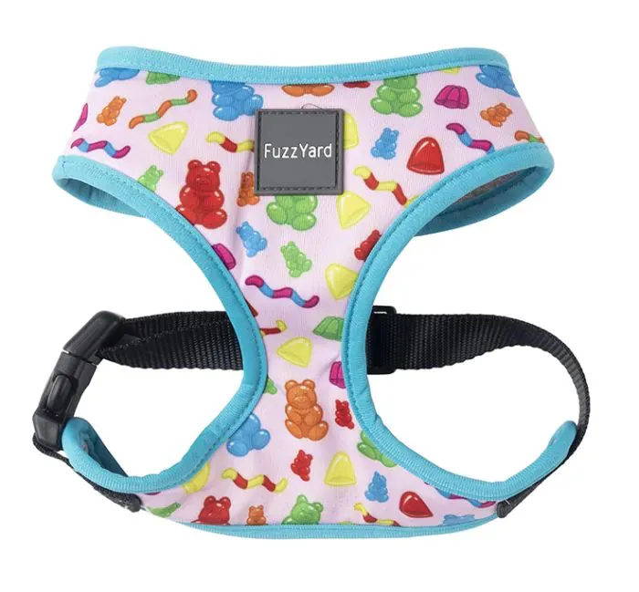 FuzzYard Step In Harness Jelly Bears MEDIUM