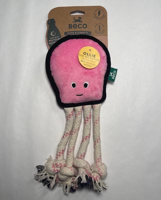 Beco Hemp Rope Ollie Octopus MED