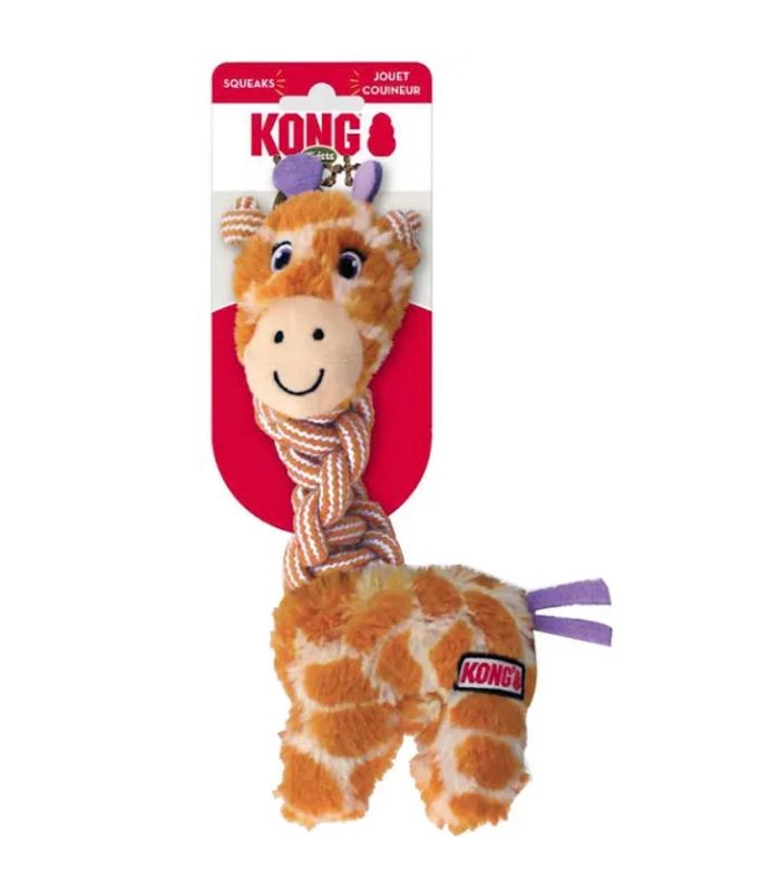 KONG Knots Twists Giraffe SM/MED