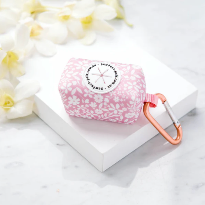 Precious Petal - Dusty Pink Deja Poo Waste Bag Holder