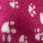 K-9 Homes Stay Dry Vet Bed Matting Pink/White 1mt x 150cm linear