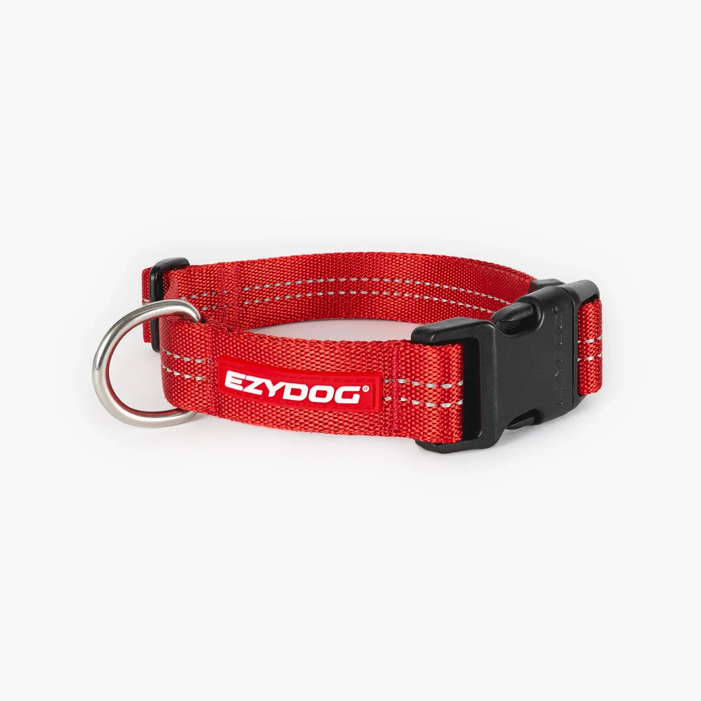 EzyDog Lead - Essential Adjustable Collar Red X-Large