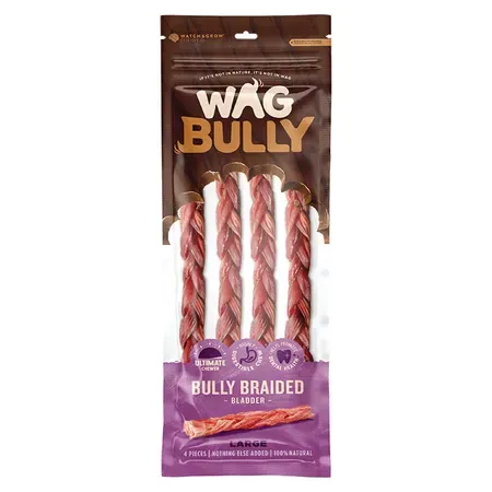 GetWag Bully Stick Large [4 pack]