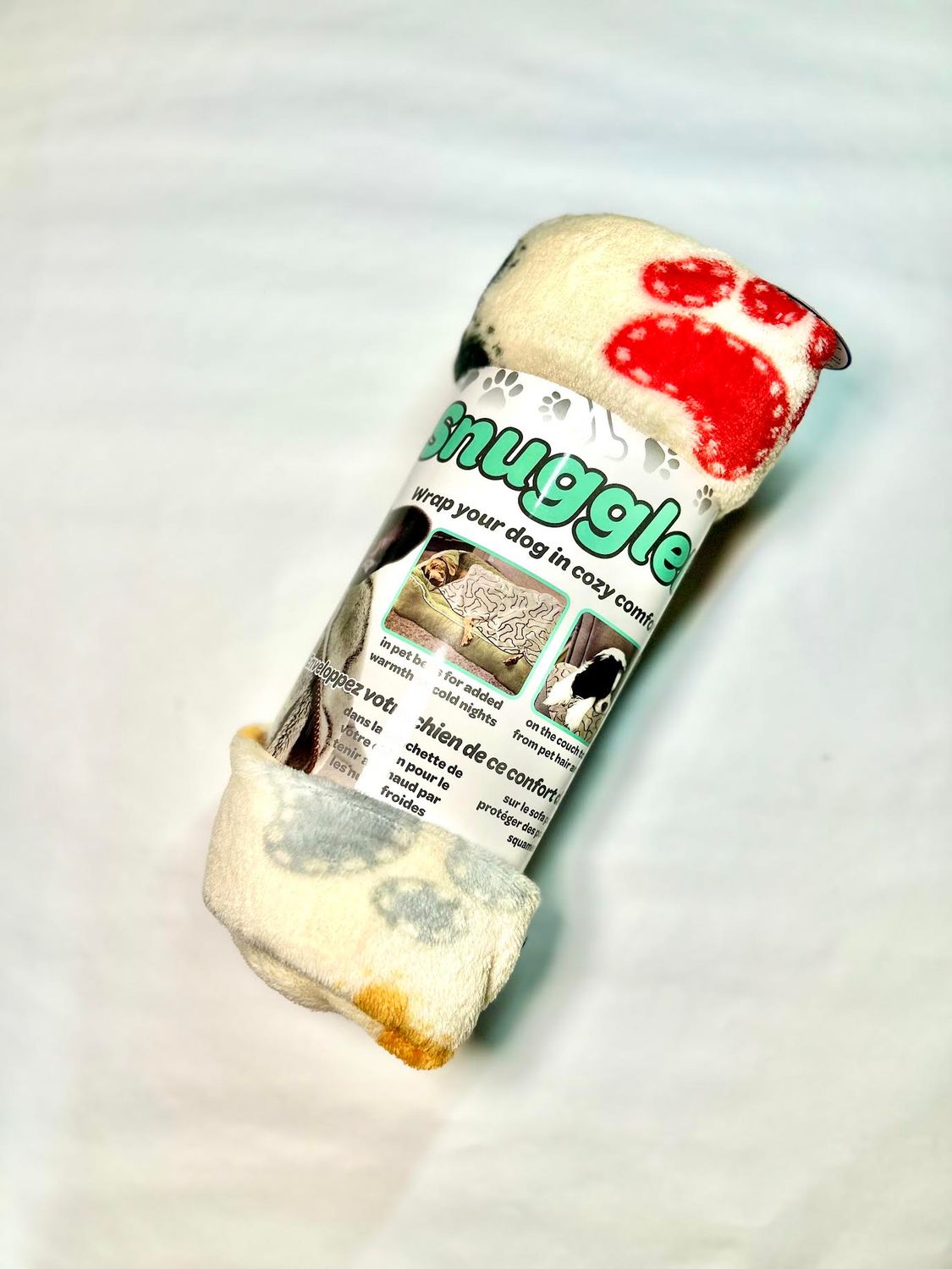 Snuggler Blanket Bones/Pawprints