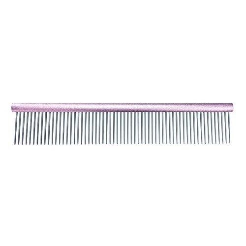 Groom professional Spectrum Aluminium Comb Light Pink 25cm