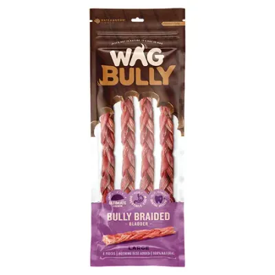 GetWag Bully Stick Large [4 pack]
