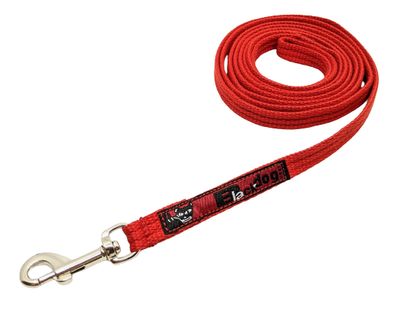 BlackDog Smart Lead - with Stainless Steel Snap Hook. RED SM