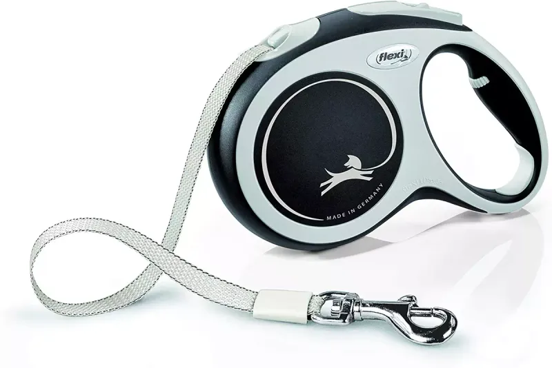 Flexi™ Comfort TAPE Retractable Leash BLACK LG