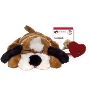 Snuggle Puppy- Brown and White