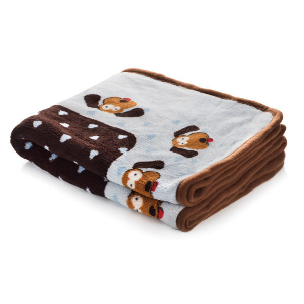 Smart Pet Love, Snuggle Blanket - Blue Heart