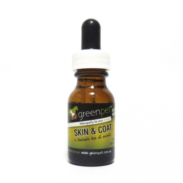 Greenpet Flower Essences Skin &amp; Coat 15ml