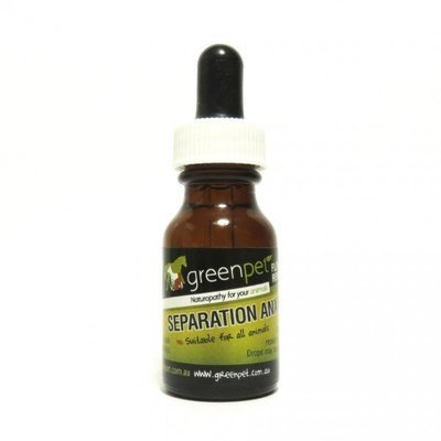 Greenpet Flower Essences Separation Anxiety 15ml Herbal and Homeopathic preparation
