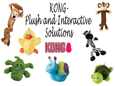 Kong Plush and Interactive Solutions