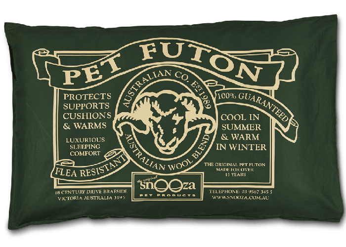 Snooza Organic Pet Futon - Green