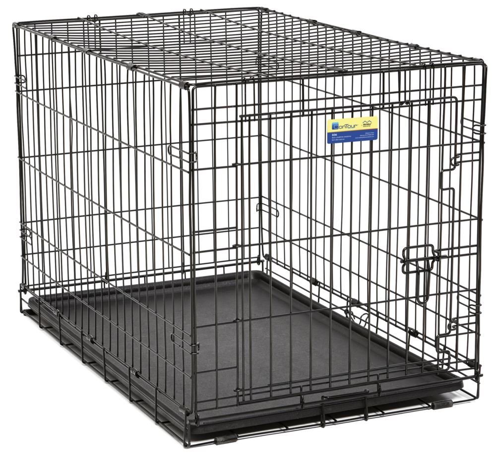 Contour Wire Crate-Double Door.  36' inch 836DD