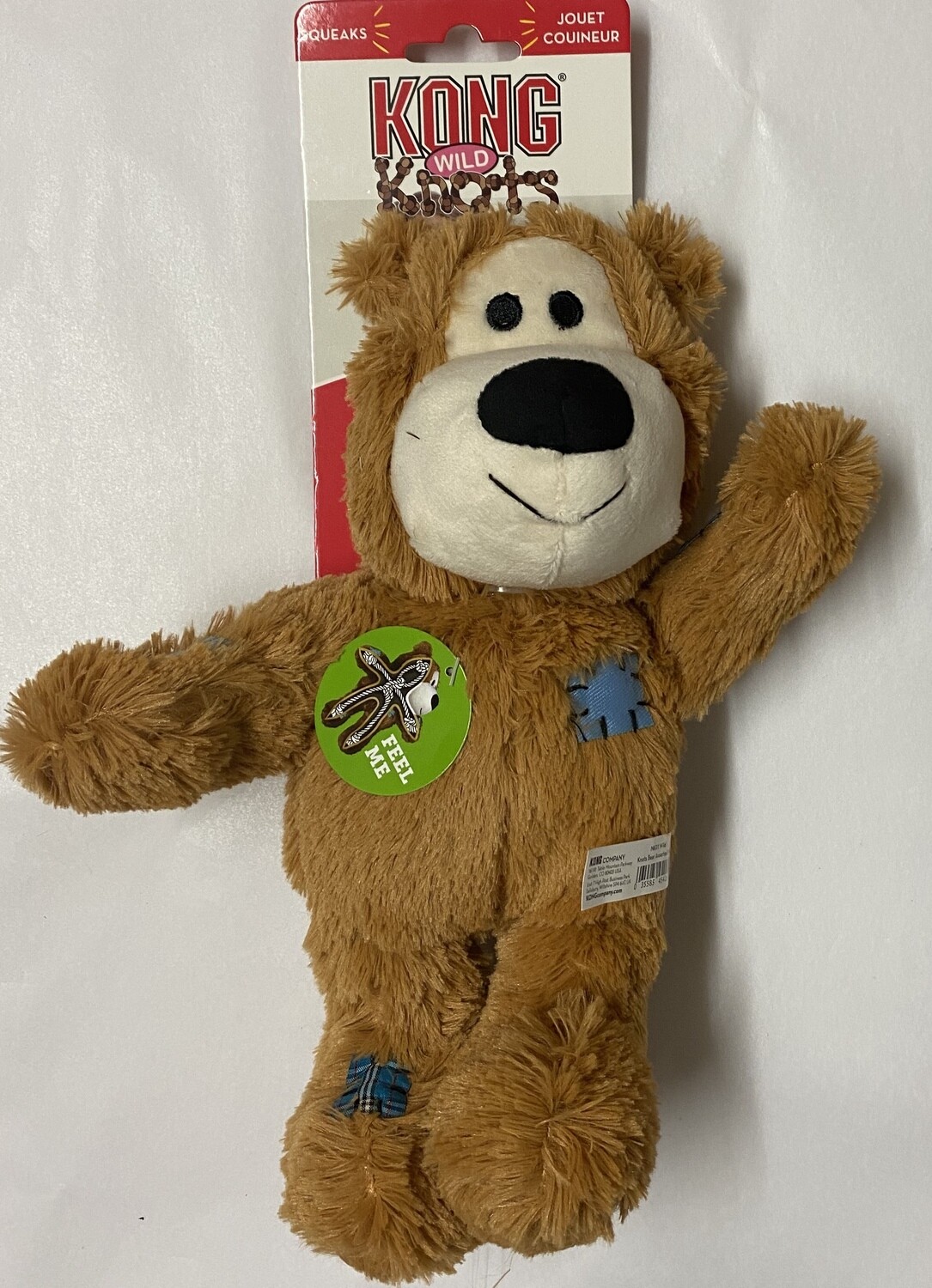 KONG Wild Knots Bear Tan X/S