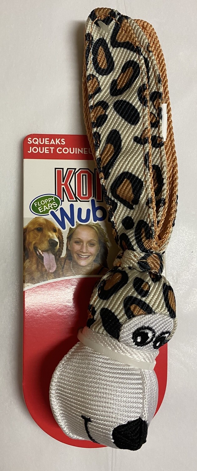 KONG Floppy Ear Wubba Leopard - Large