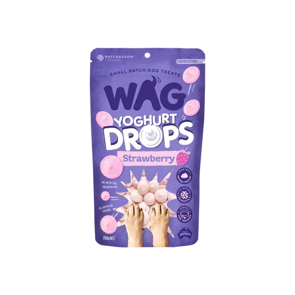 GetWag Strawberry Yoghurt Drops