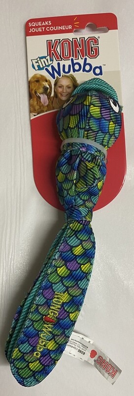 KONG Wubba Finz Blue Mosaic SM