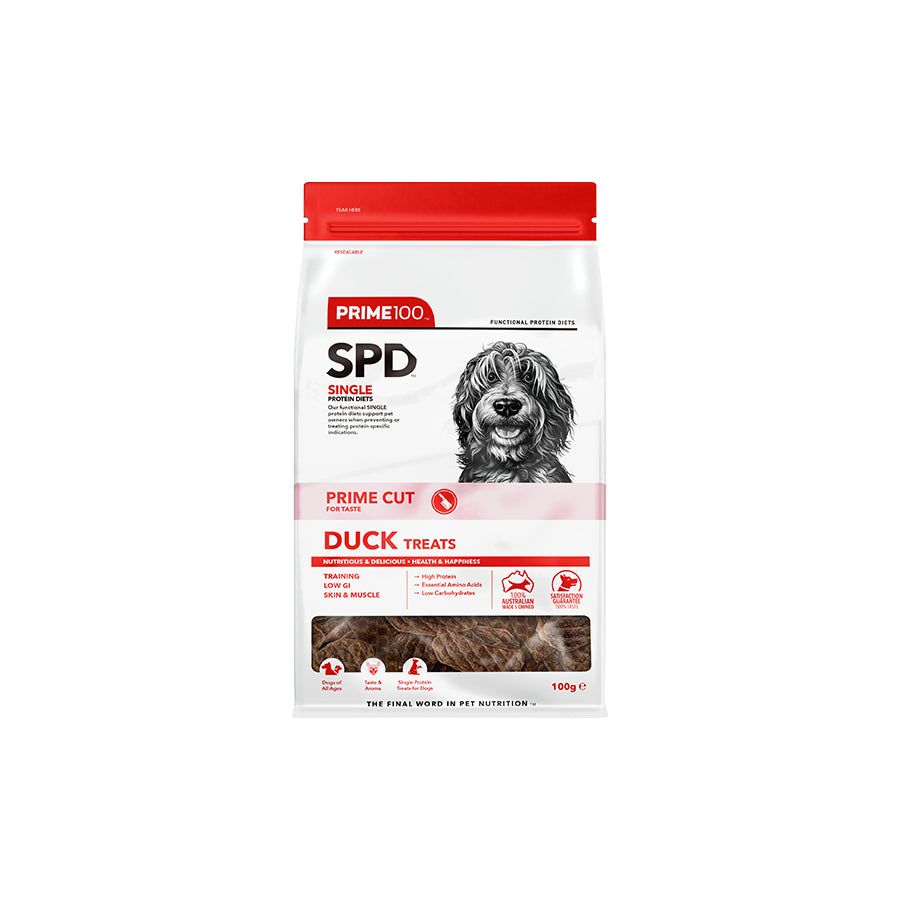 PRIME100 Single Protein Treats - DUCK Fillets 100g