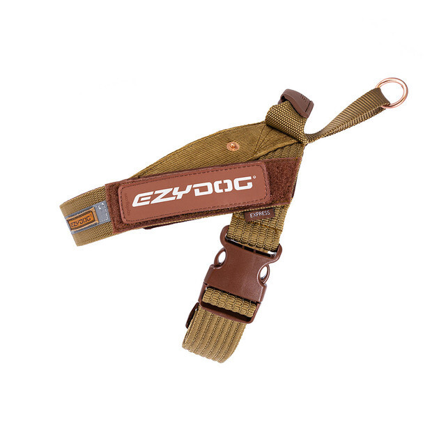 EzyDog Harness - Express Harness, Corduroy. MEDIUM