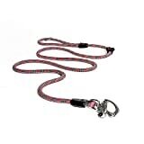 EzyDog Lead - Marine 9mm Rope Leash   - Quick Release Leash 170 cm - RED