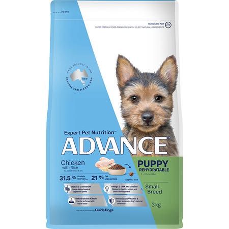 ADVANCE Puppy Small Breed Chicken with Rice Dry Dog Food 3kg