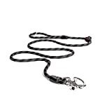 EzyDog Lead - Marine 9mm Rope Leash   - Quick Release Leash 170 cm - BLACK