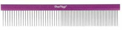​Shear Magic Professional Aluminium Comb, 195mm, 26 Course/38 Medium pins. Combination Comb. SMALL
