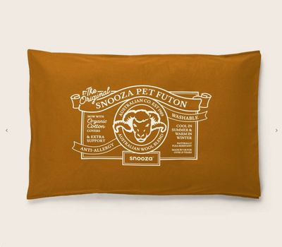 Snooza Organic Pet Futon - Caramel MIGHTY