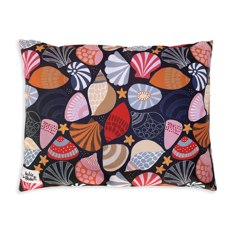 Indie Boho Waterproof Outdoor Dog Bed - Daydream Shells LG Indie Boho Waterproof Outdoor Dog Bed - Daydream Shells LG