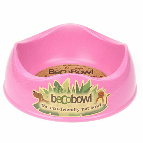 Beco Bamboo Bowl - Pink MED