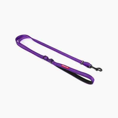 EzyDog Lead - Essential Adjustable Leash Purple Medium 180/20