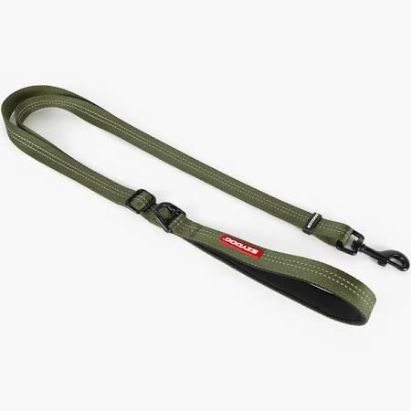 EzyDog Lead - Essential Adjustable Leash Green Small size 180/15