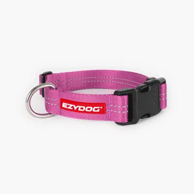 EzyDog  - Essential Adjustable Collar Pink X-Large