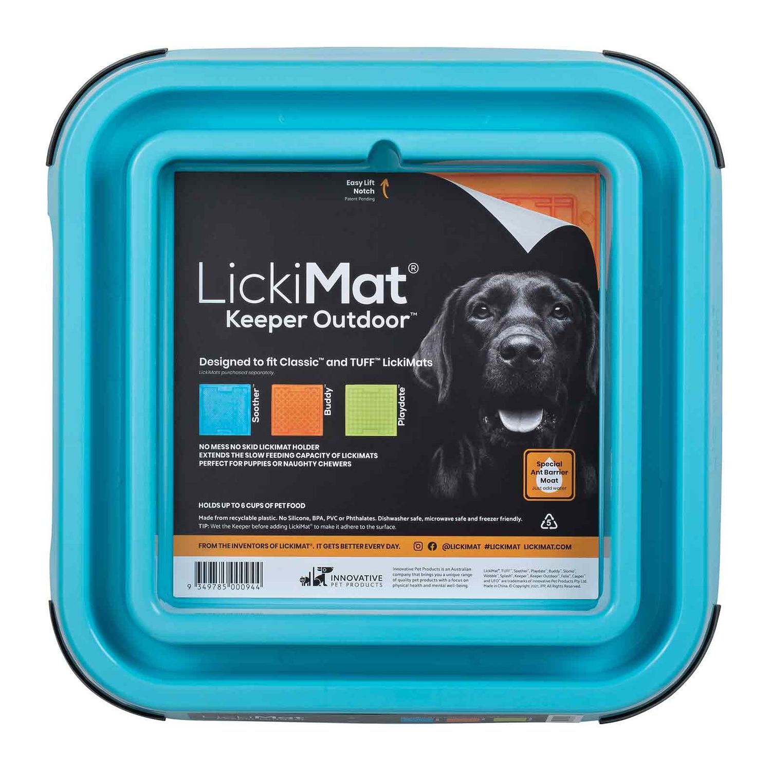LickiMat® Outdoor Keeper, TURQUOISE