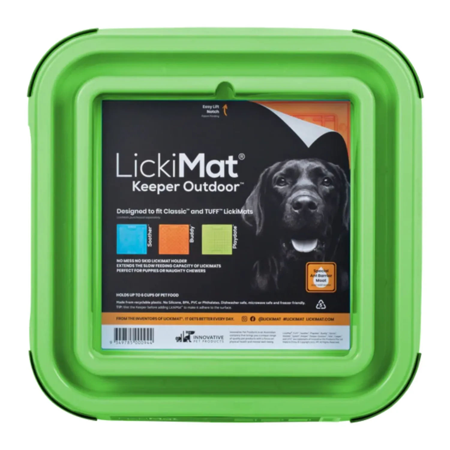 LickiMat® Outdoor Keeper, LIME