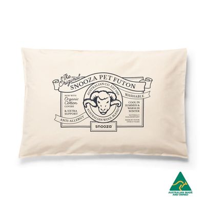 Snooza Organic Pet Futon - Natural MIGHTY