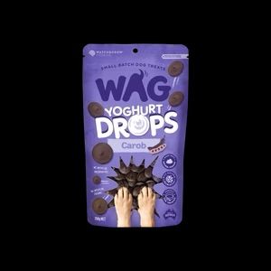 GetWag Carob Yoghurt Drops
