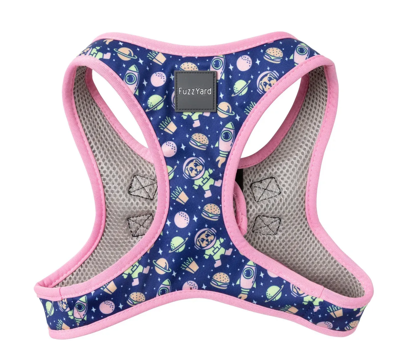 FuzzYard Step In Harness Fuzz Pluto Pup Step In Harness- LARGE