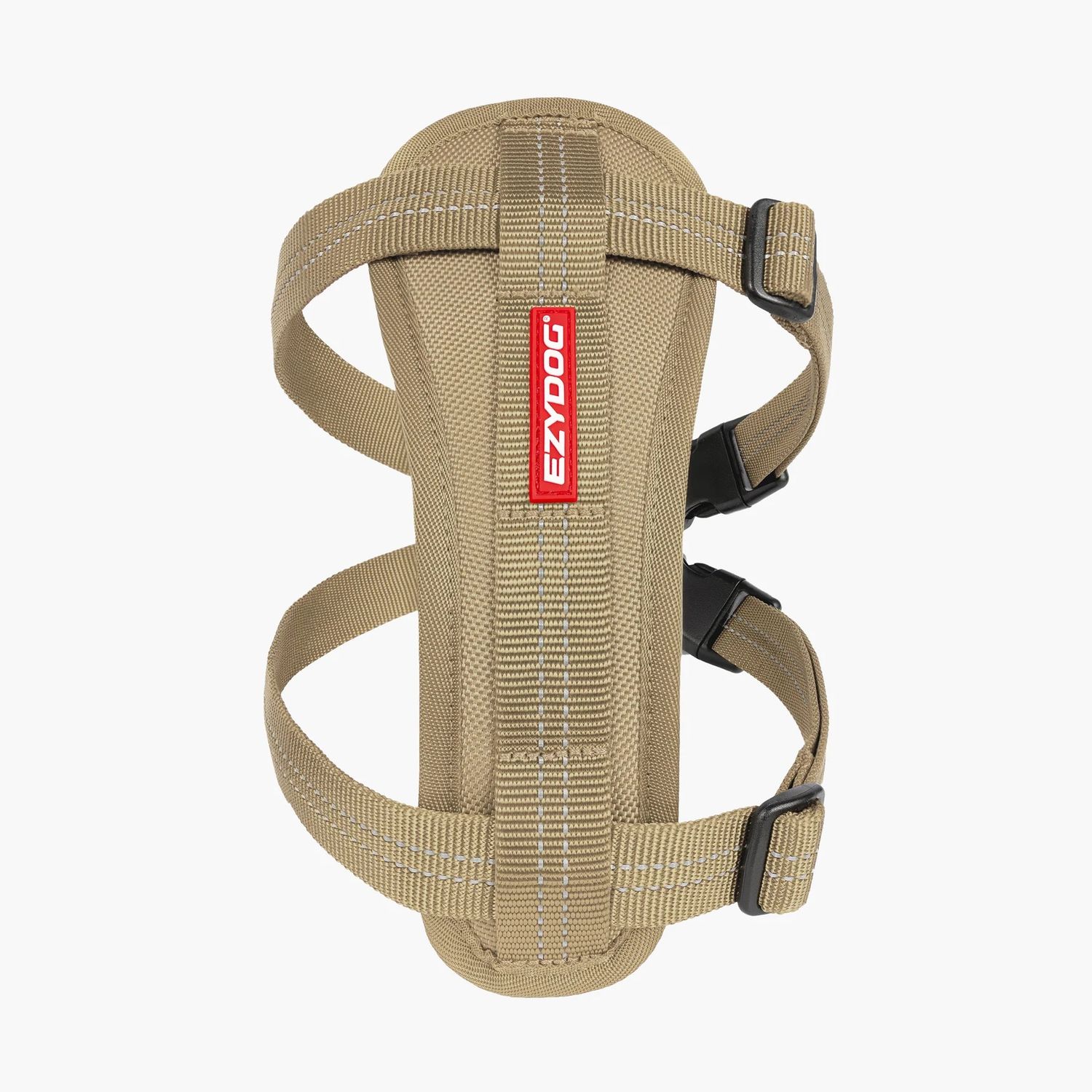 EzyDog Harness - Chest Plate Harness, Sand Dune. Small