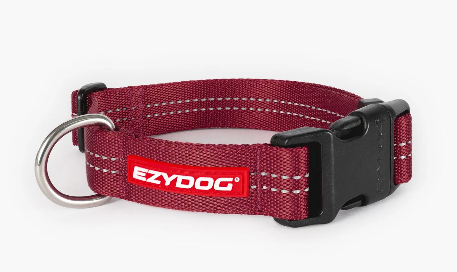 EzyDog - Essential Adjustable Collar Sunday Burgundy - MEDIUM
