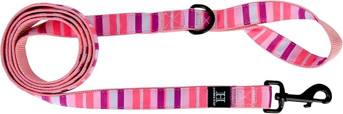 Hamilton leash stripes pink - ML