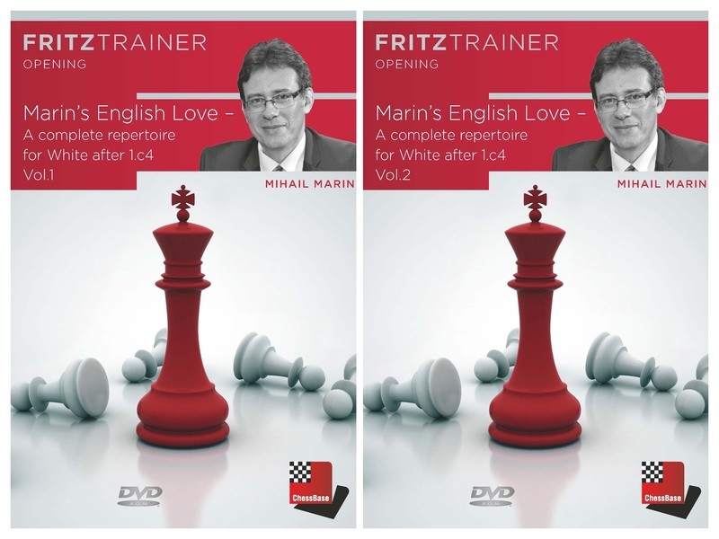 Marin’s English Love – A complete repertoire for White after 1.c4

Vol. 1 + Vol. 2 by Mihail Marin