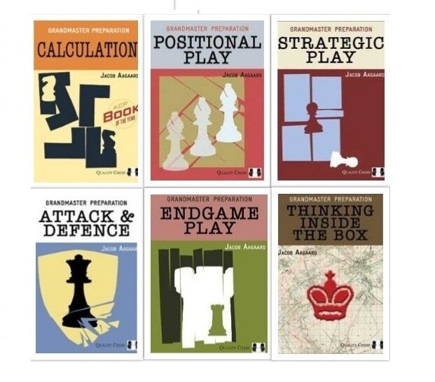 Grandmaster Preparation Jacob Aagaard - 6 Books Combo